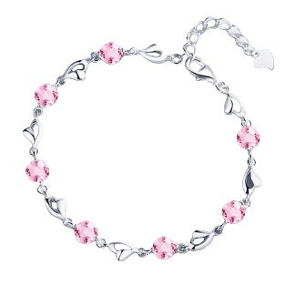 925 Sterling Silver Heart Of The Ocean Bracelet