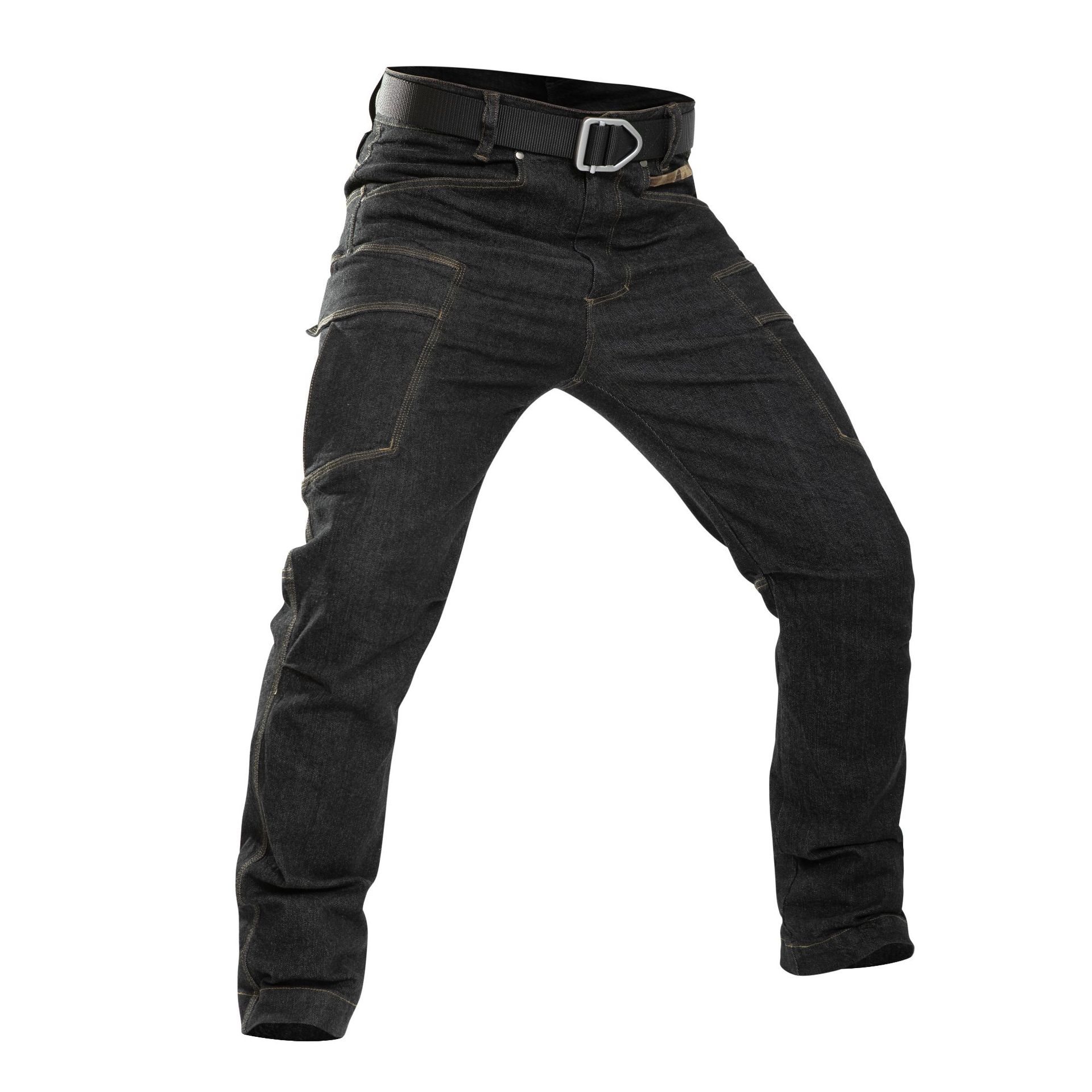 Personality Tactical Stretch Jeans Men