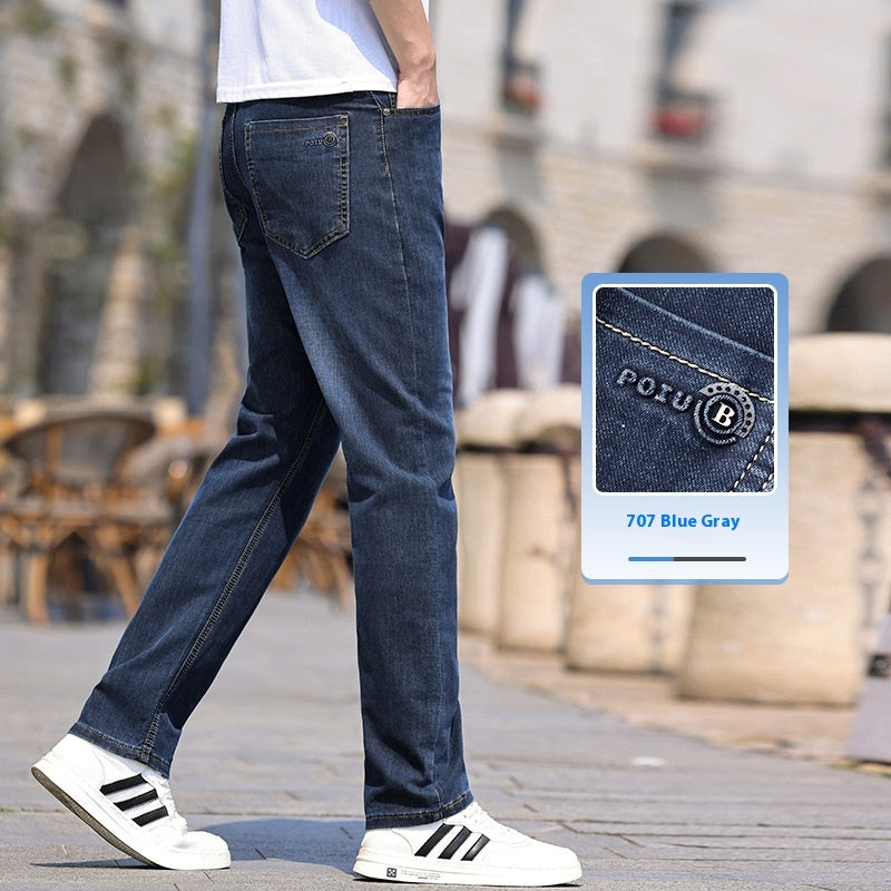 Business Stretch Casual Long Pants Men